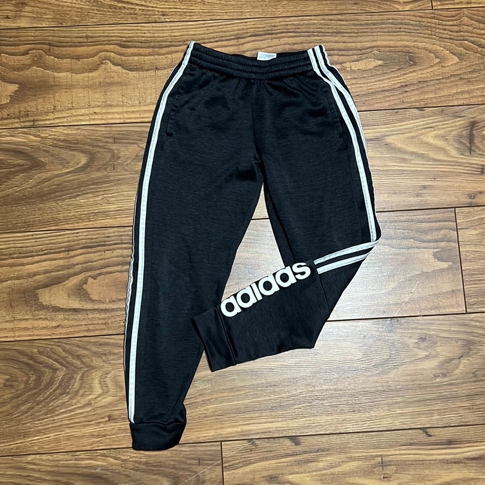 Adidas joggers boys size medium 10/12